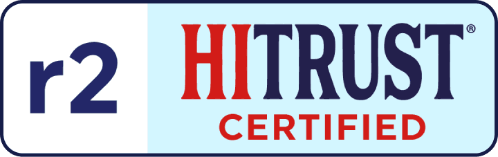 Olio is safe and secure for healthcare teams, achieving HITRUST certification.