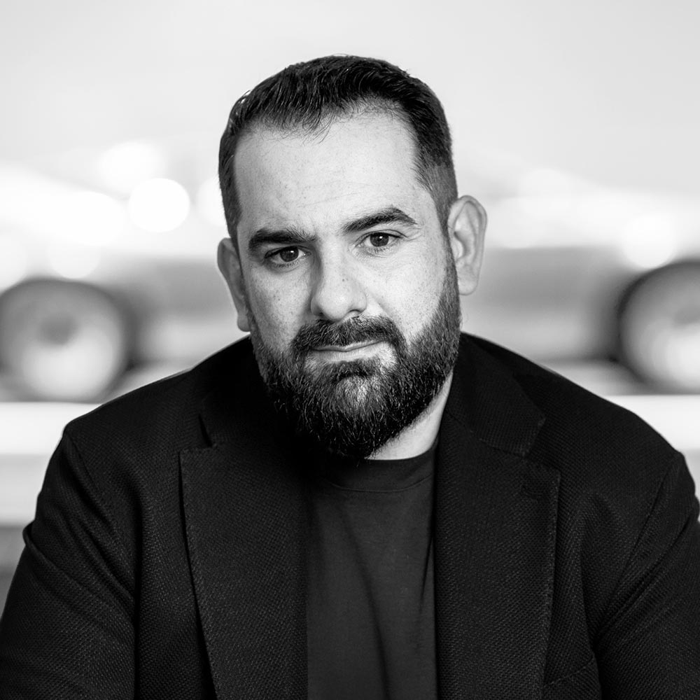 Portrait of Michele Leonello, Chief design officer & partner