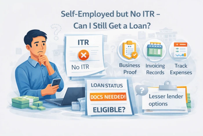 Self-Employed but No ITR - Can I Still Get a Loan?
