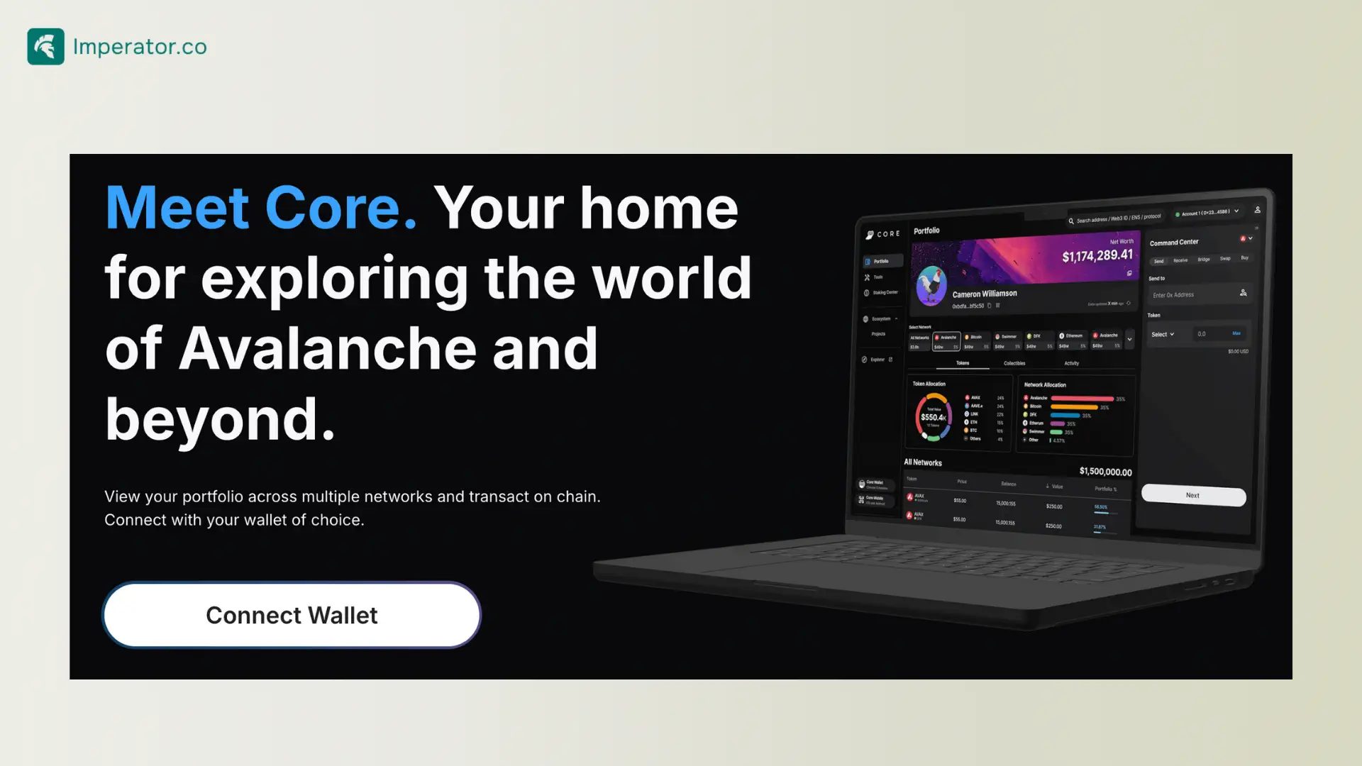 core wallet for avalanche