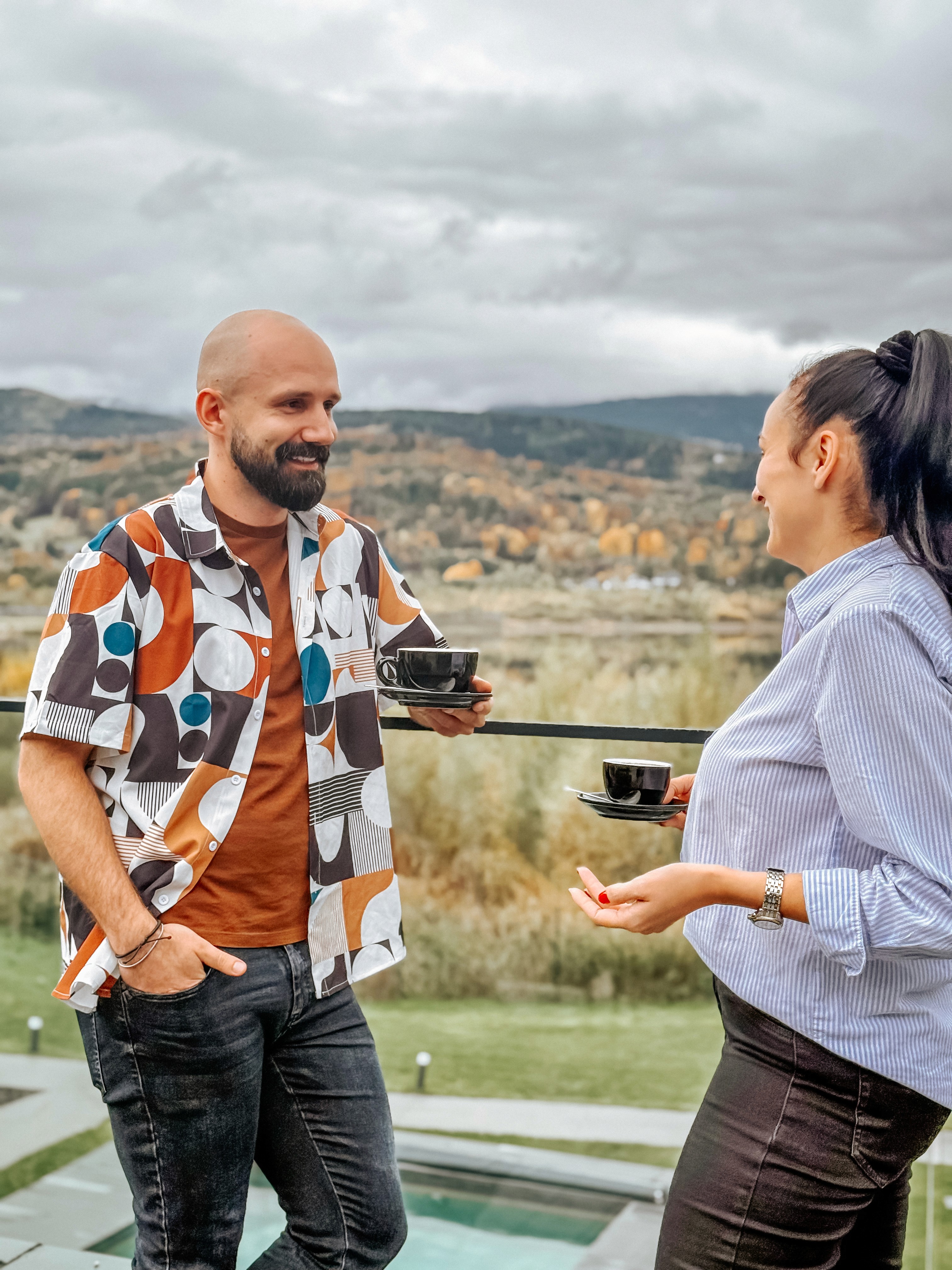 Adrian Radej Coach z klientem