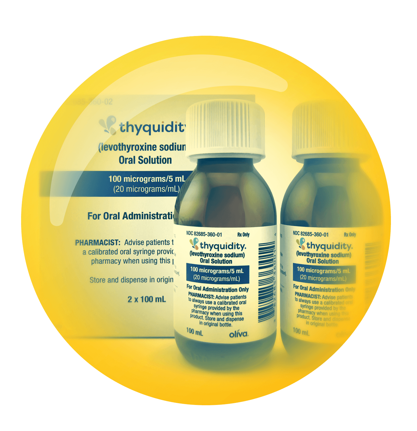 Thyquidity prescription bottles