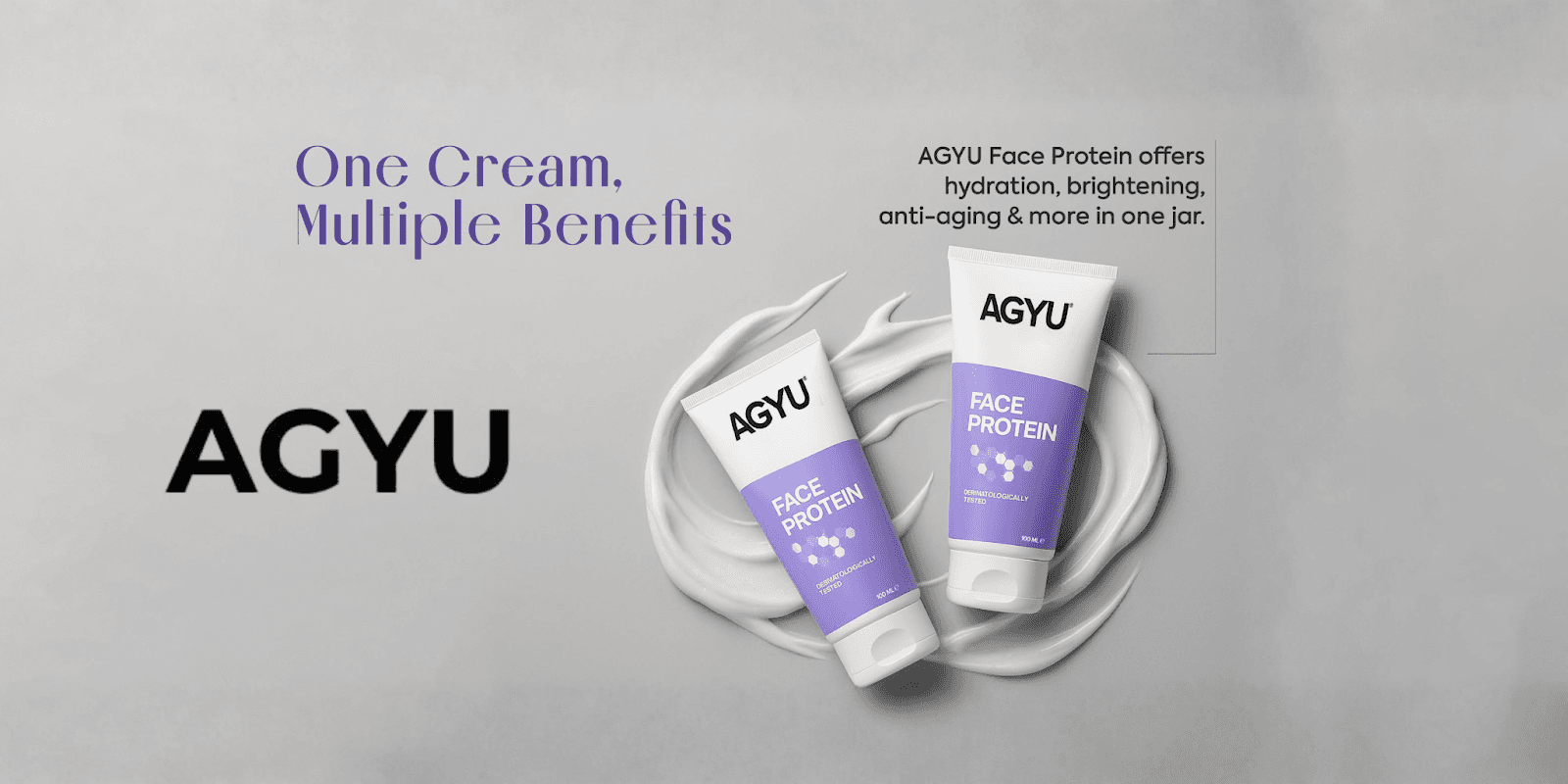 "One cream with multiple skincare benefits: hydration, brightening, anti-aging, and more."