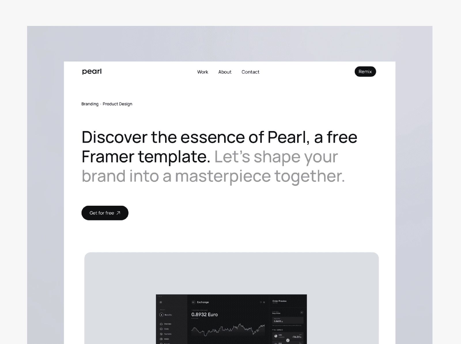 Pearl template thumbnail for article
