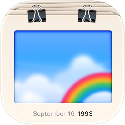 This is the logo of Flashback app.