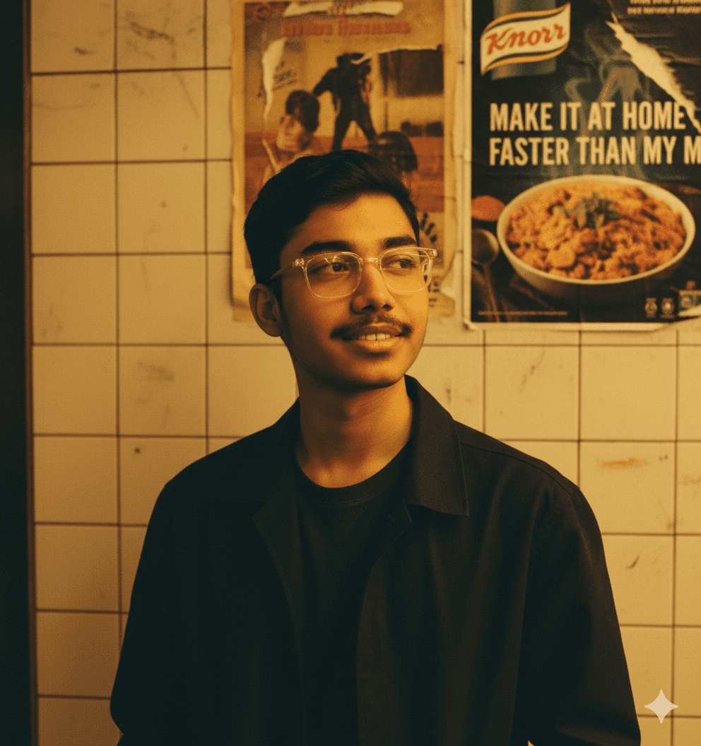 Portrait of portfolio creator