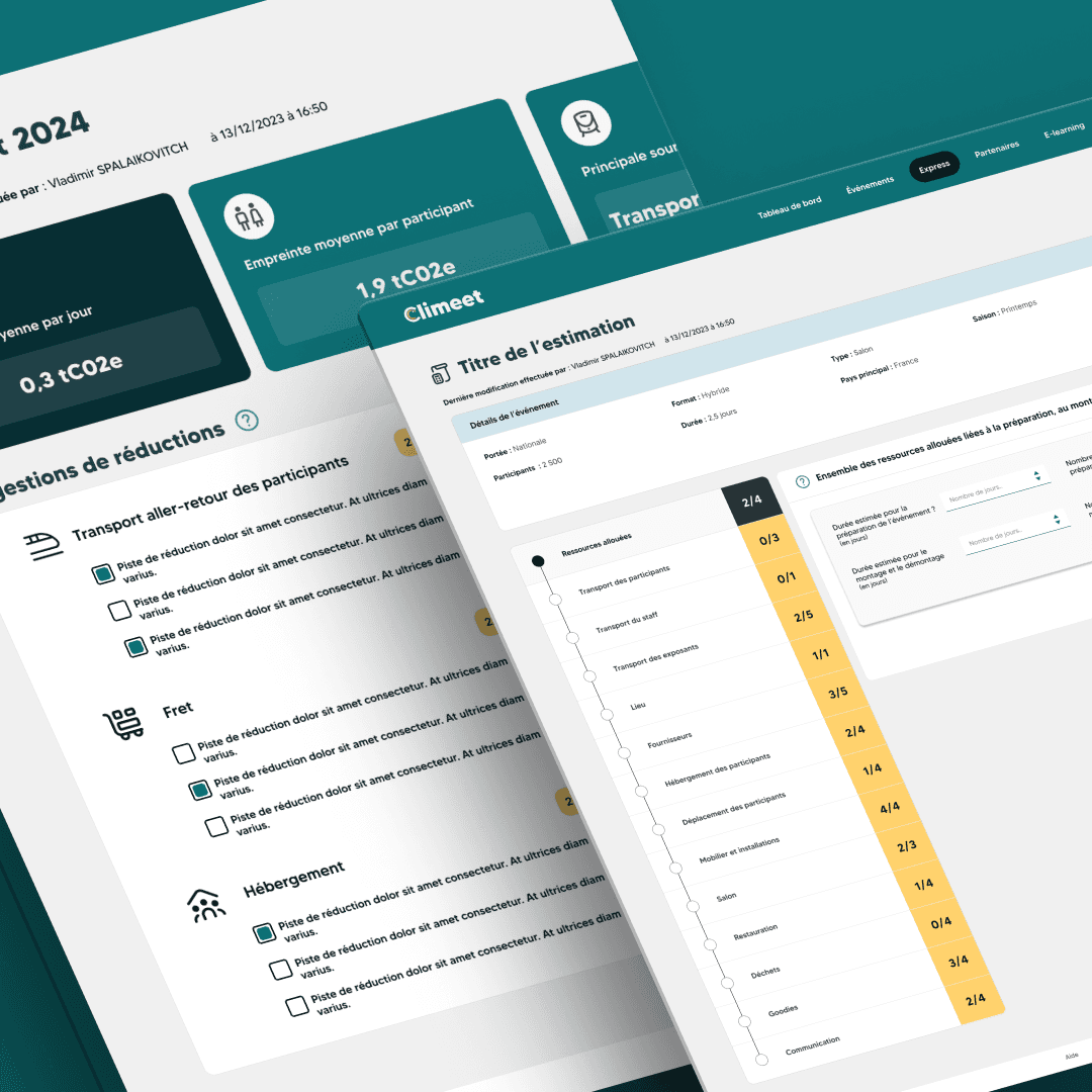 Page climeet express empilées