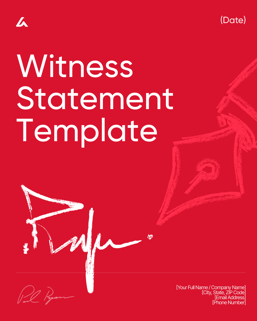 Witness Statement Template