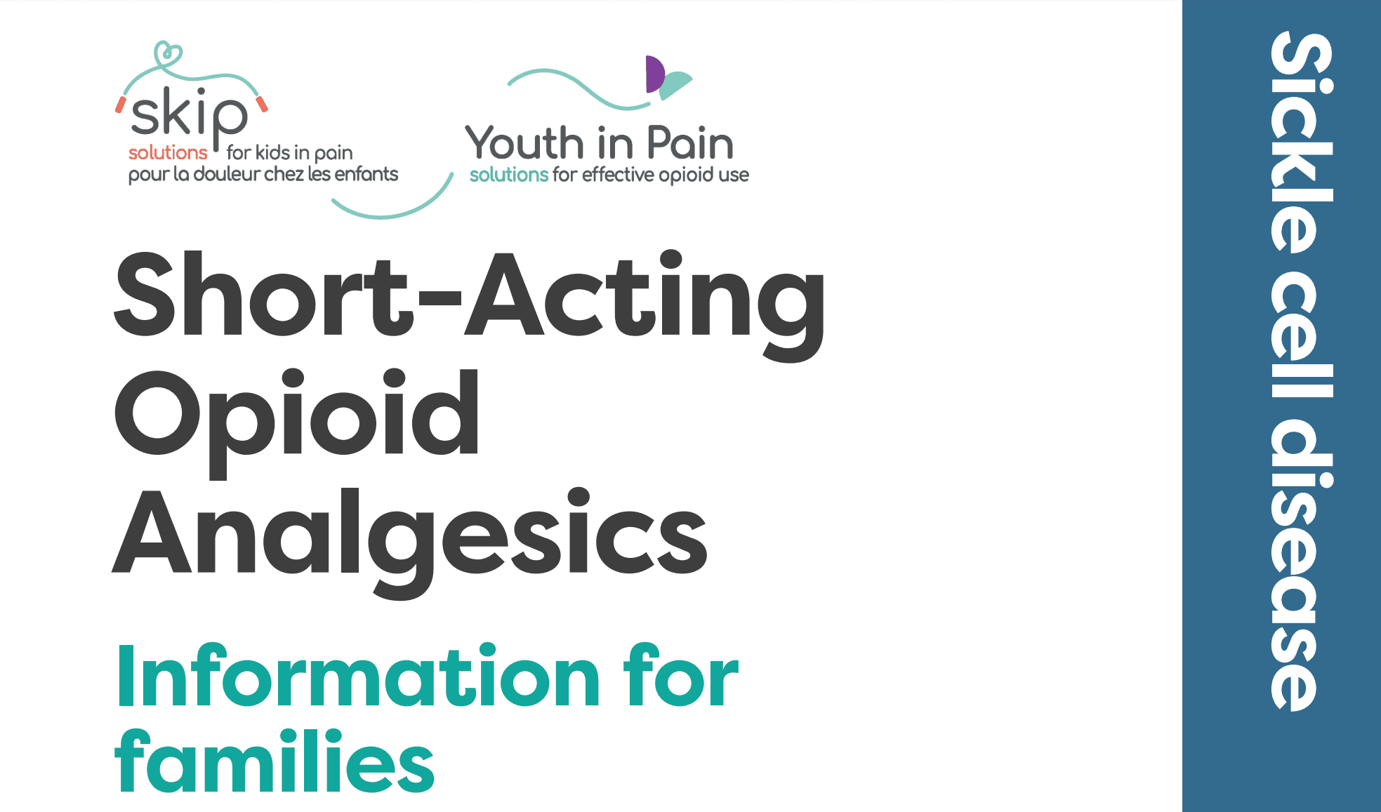 Cover image for short acting opiods article for youth in pain