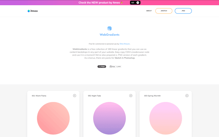 Web Gradients