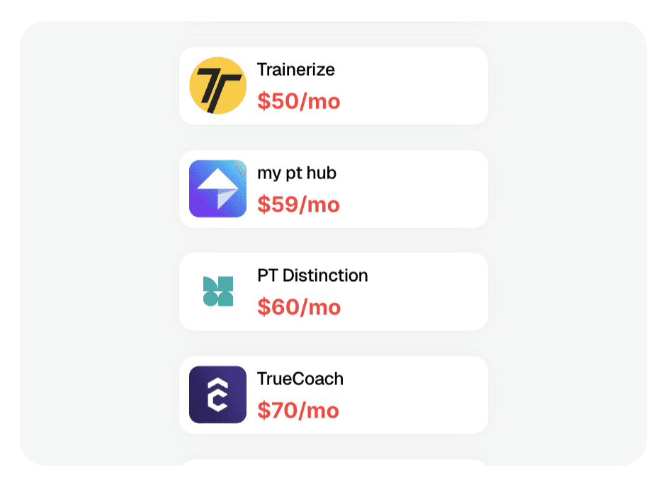 coaching app subscription cost
