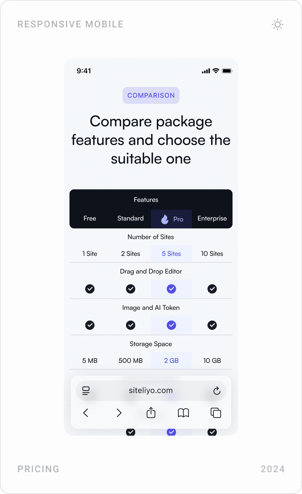 SaaS Subscription Strategy Interface Design