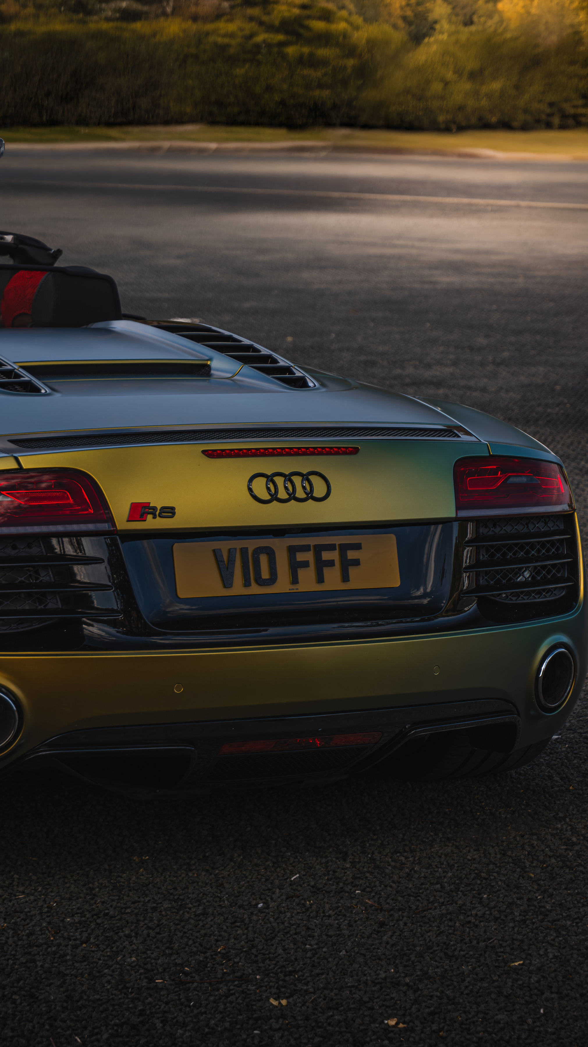 Audi R8 shoot in the countryside