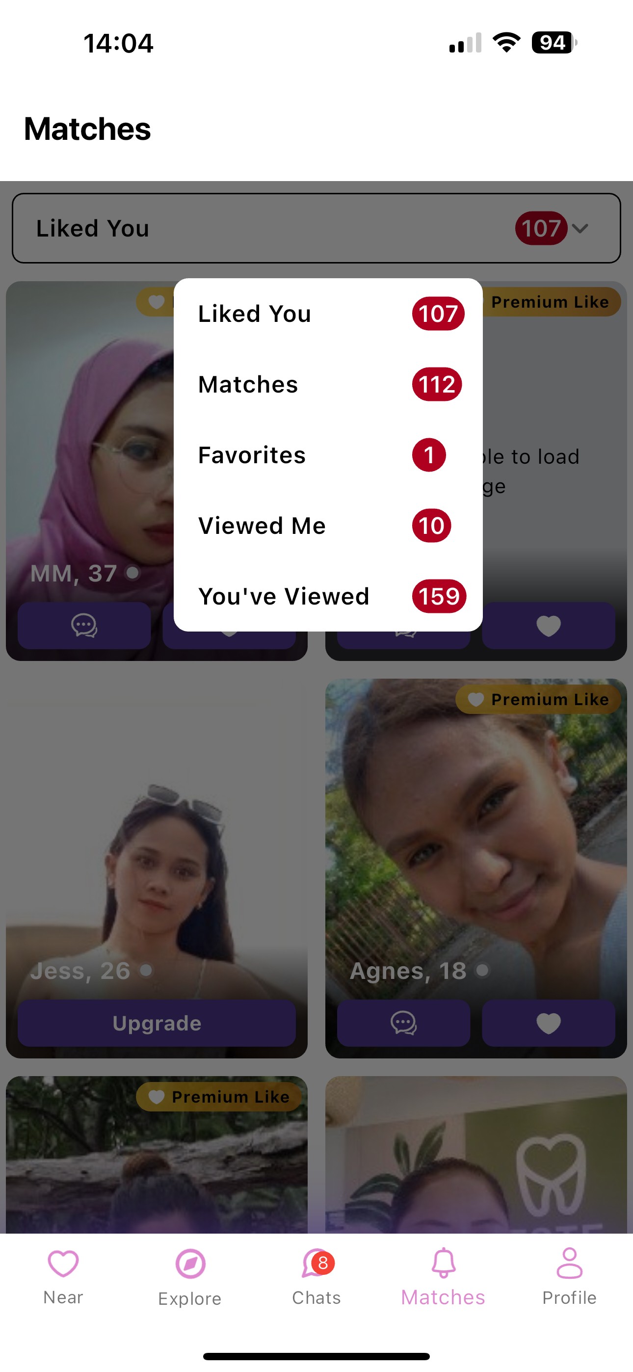 Mobile UI