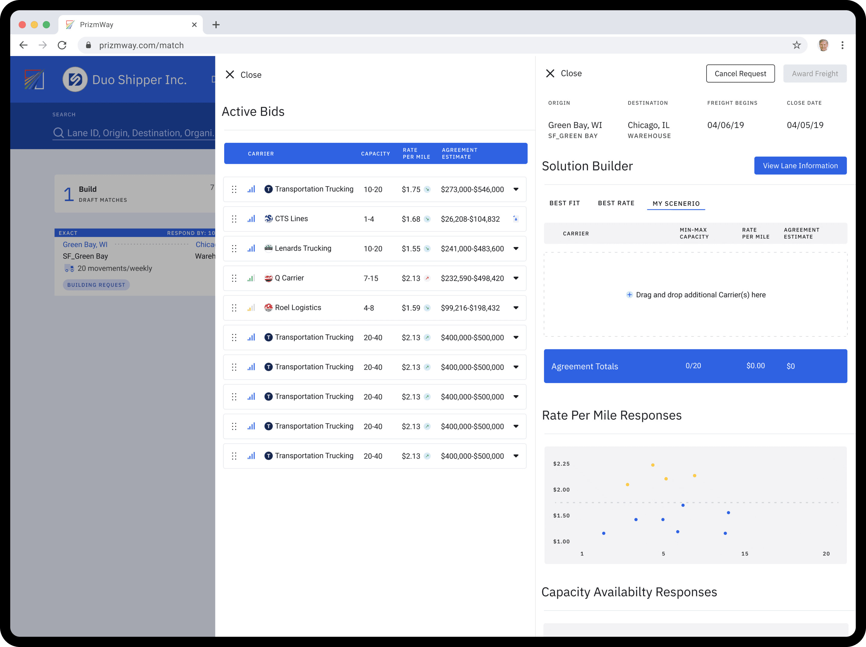 Match Solution Builder