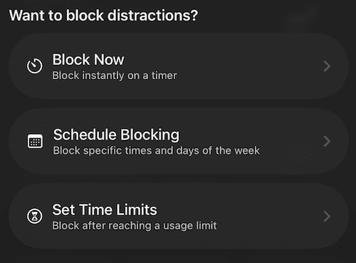 Refocus Help & FAQ image 4
