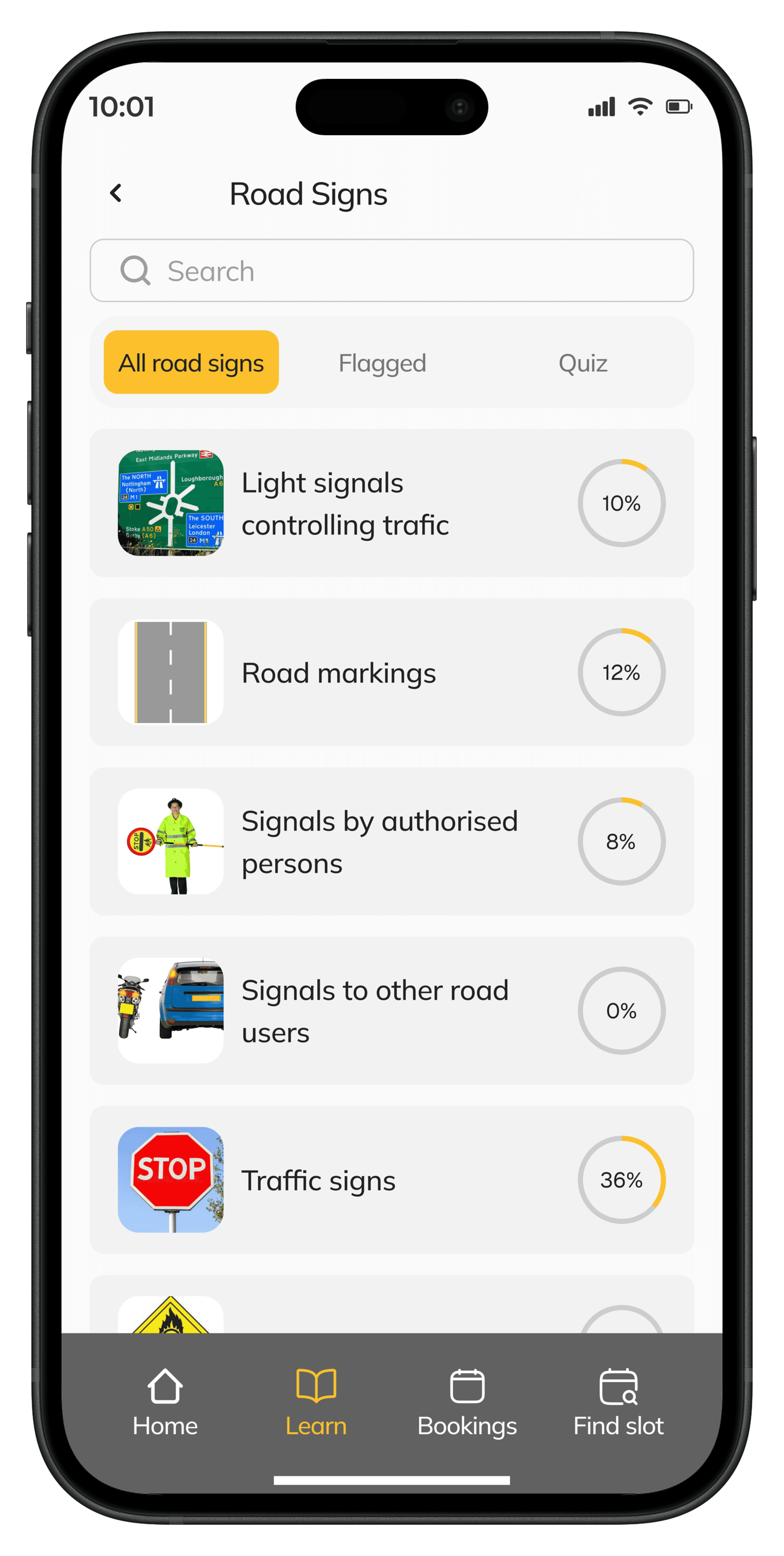 Theory test questions