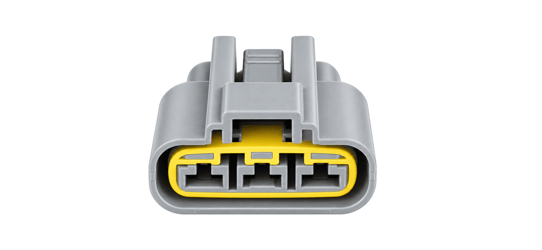 3-pin gray automotive connector