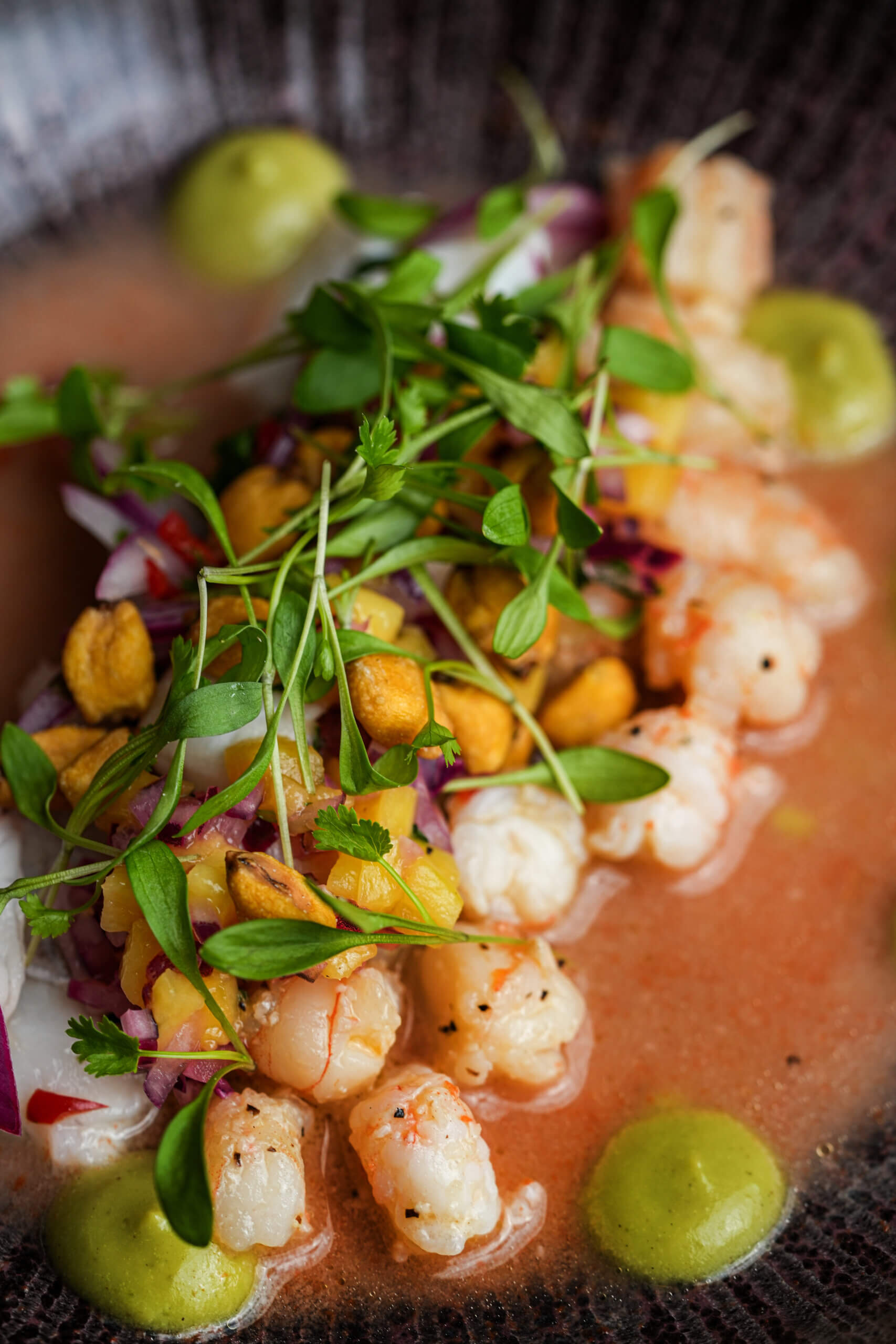 Prawn ceviche