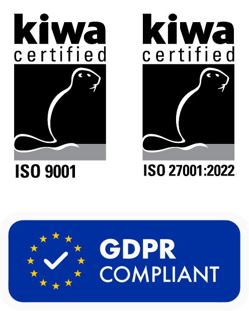 AirHub drone software security credentials including ISO 9001, ISO 27001:2022 and GDPR compliant certifications for public safety drone operations in Europe