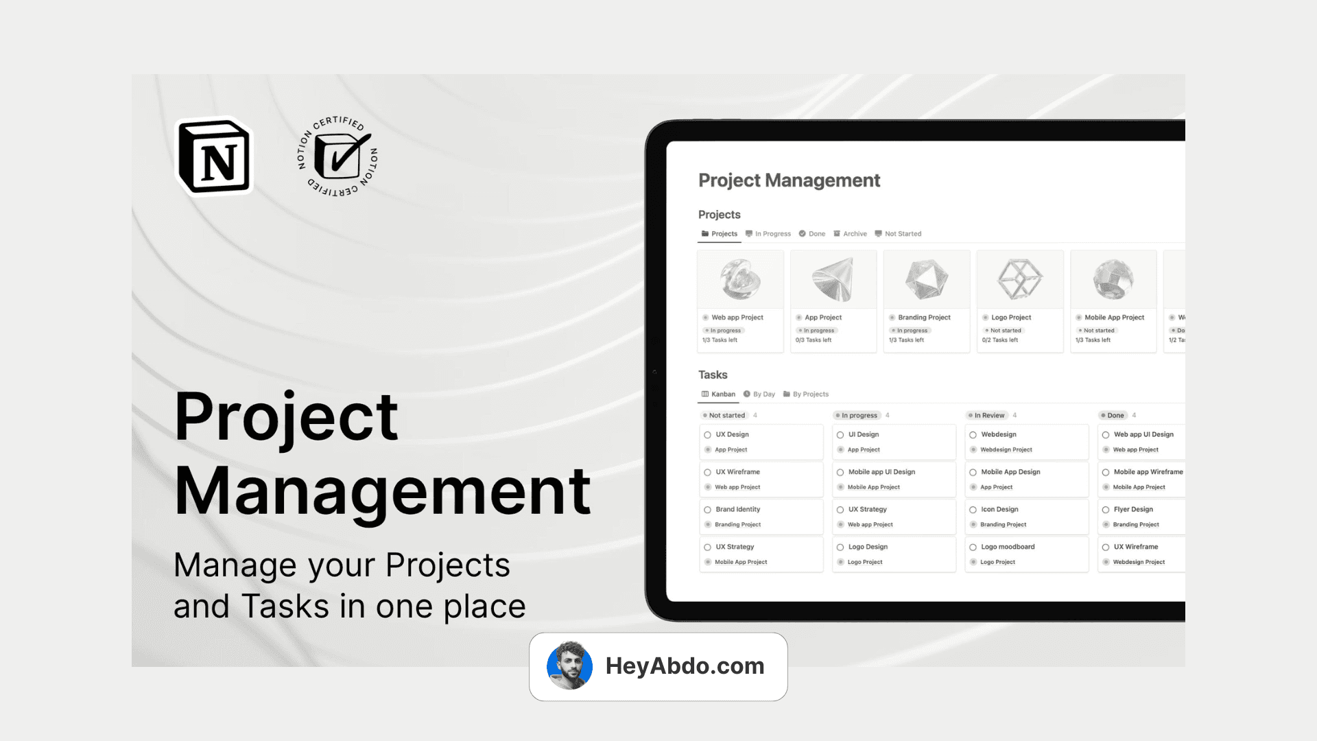 Notion Project Management Template By Solt Wagner