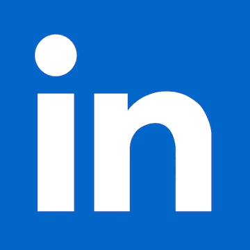 LinkedIn logo.