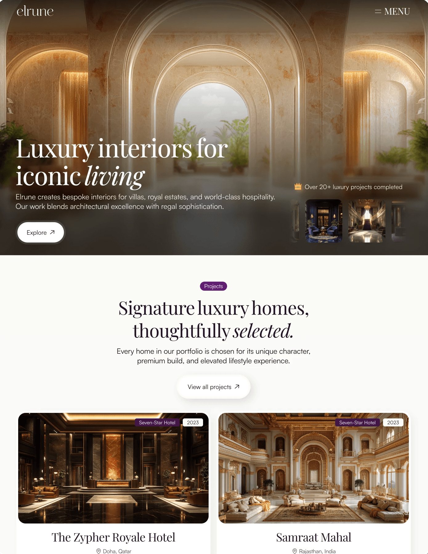 A minimalist wooden desk with a small lamp and an open notebook, situated in a bright, warm-lit room.