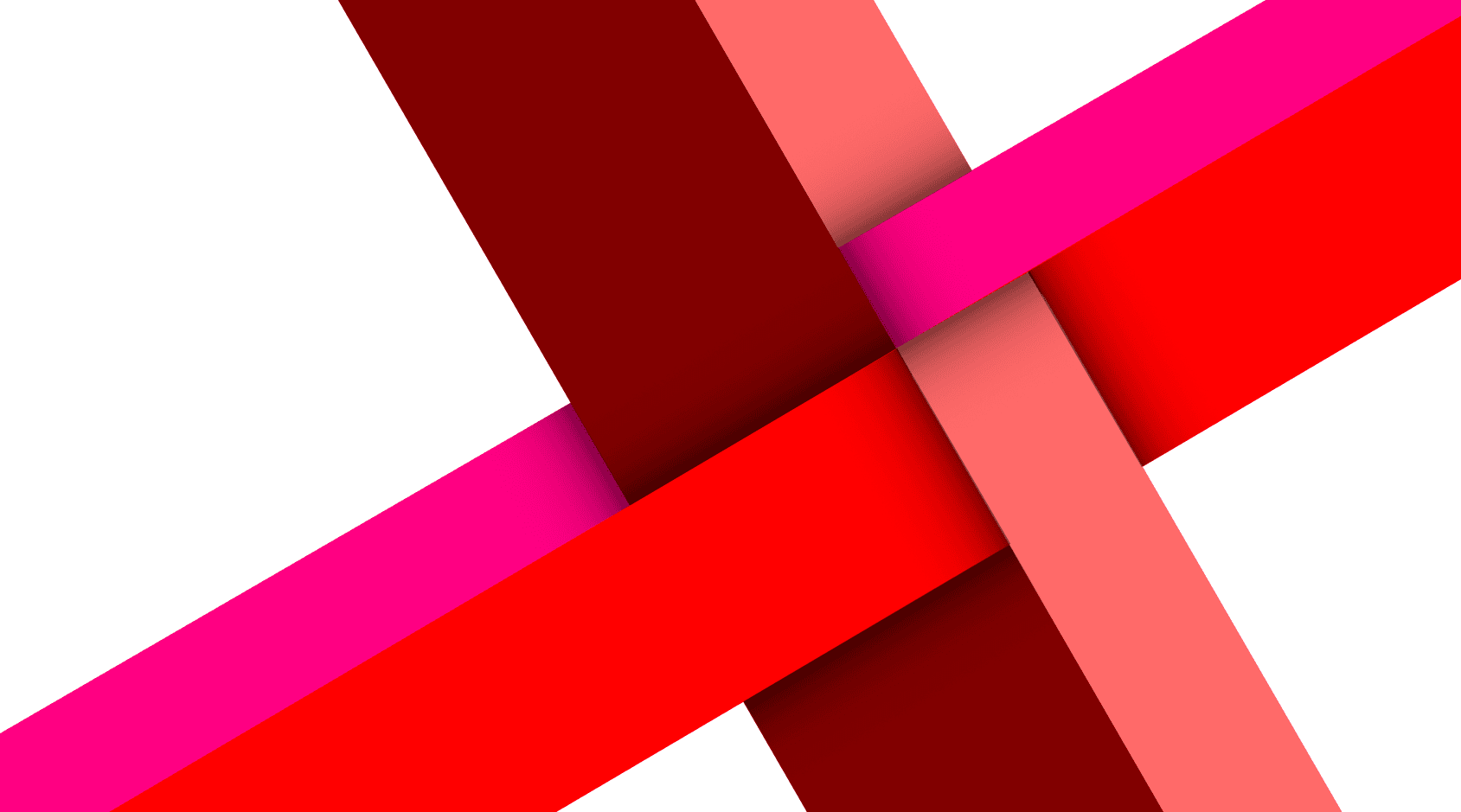 Overlapping Ribbons