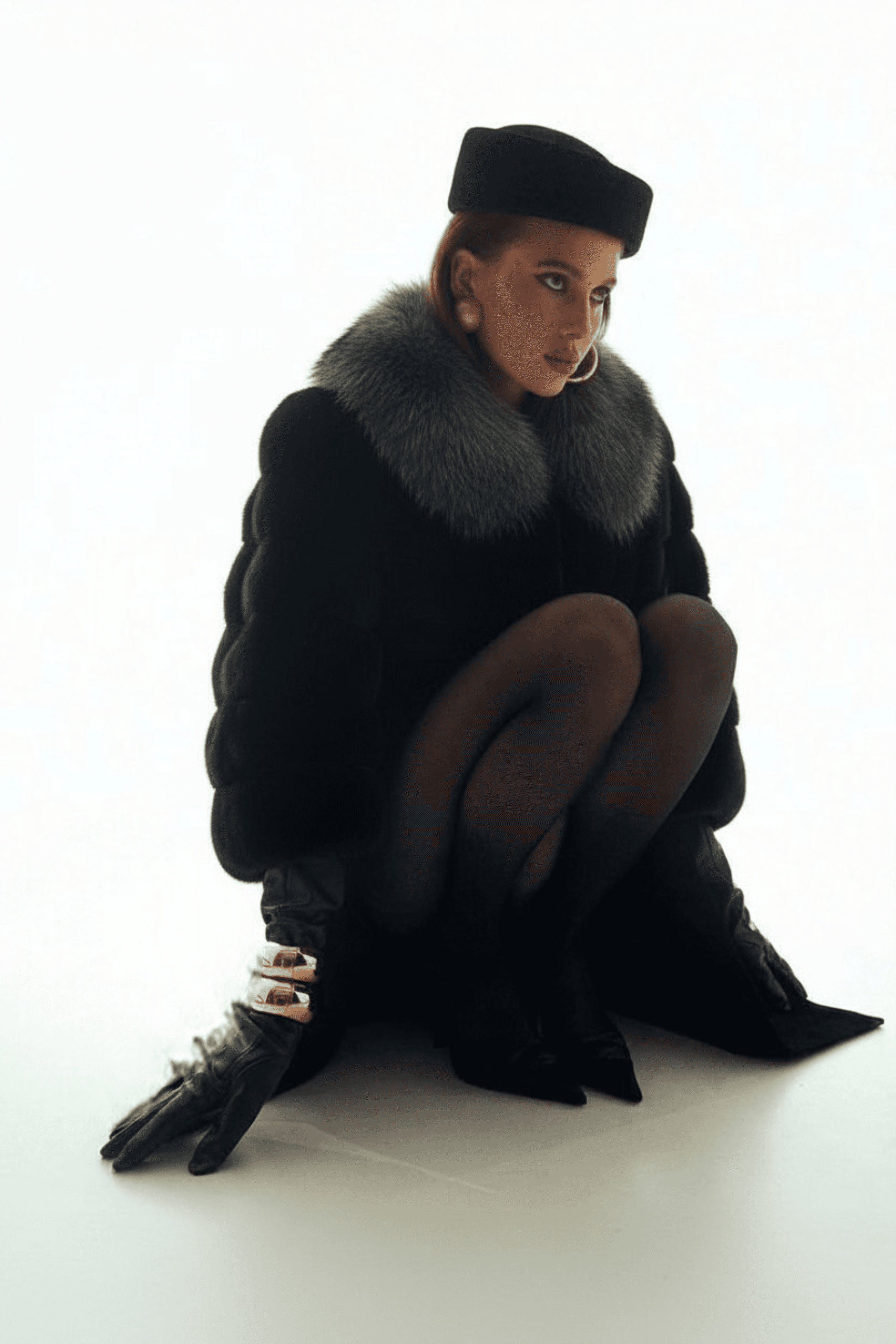 Father and daughter with sunglasses on