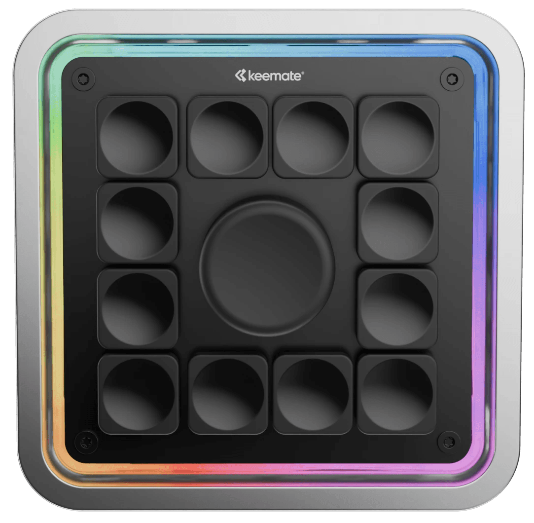 Gold iPhone displaying a habit tracker app interface with cards for journaling, exercise, hydration, and meditation, set against a light grey background.