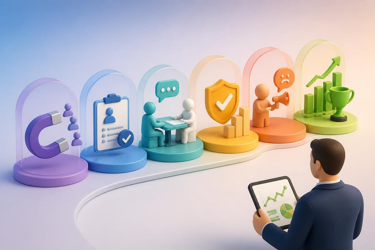 Sales recruiting team workflow