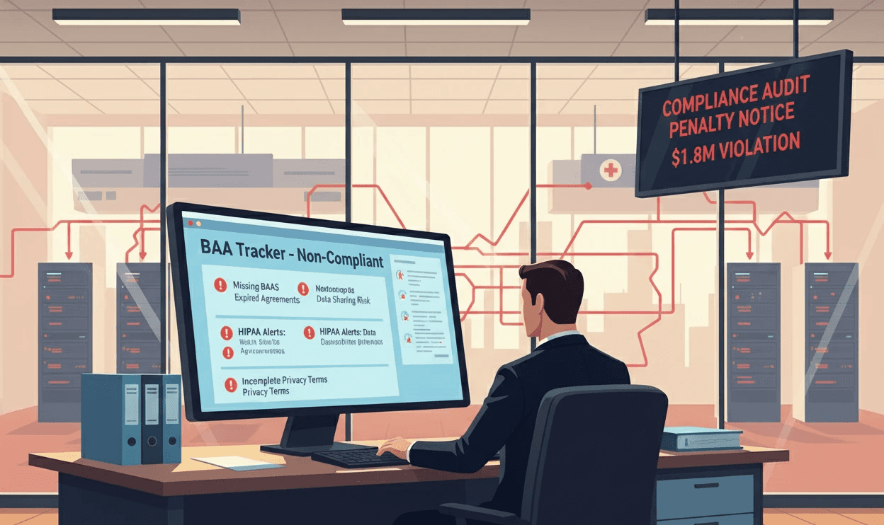 HIPAA and Business Associate Agreement Compliance Failures