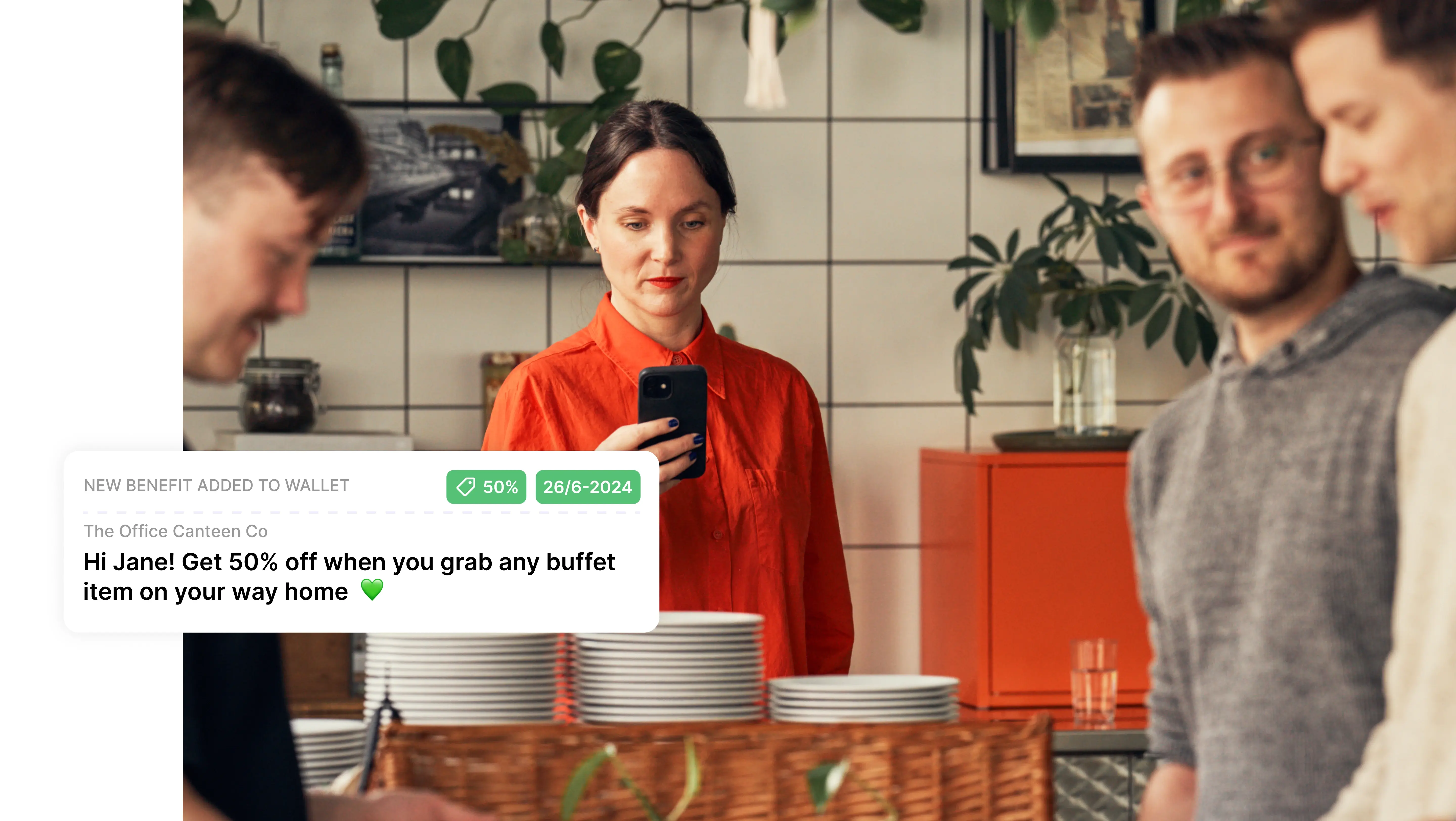 Enable guests to make sustainable choices in food services and the digital canteen