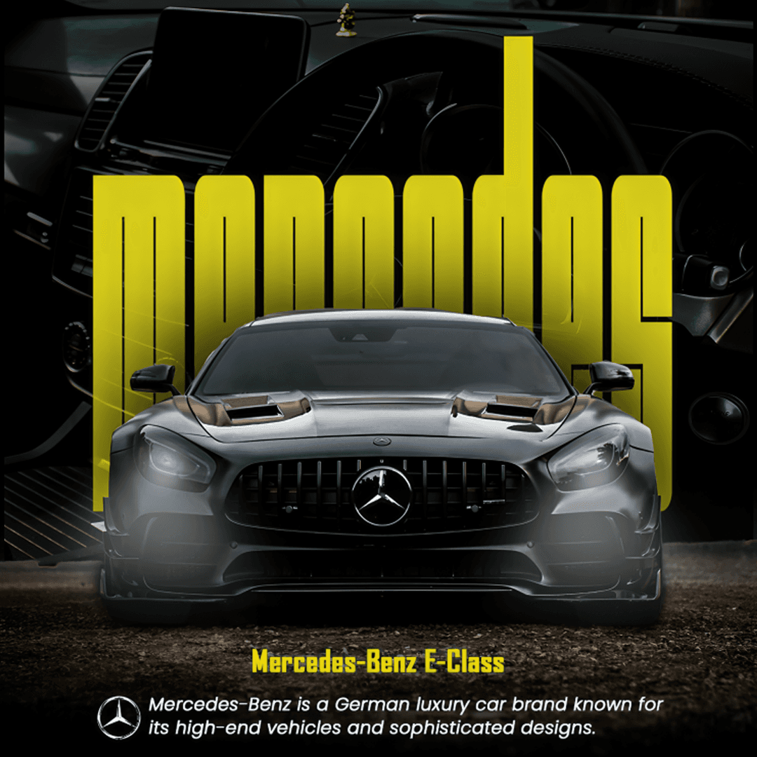 Car poster by Sunny graphic ui