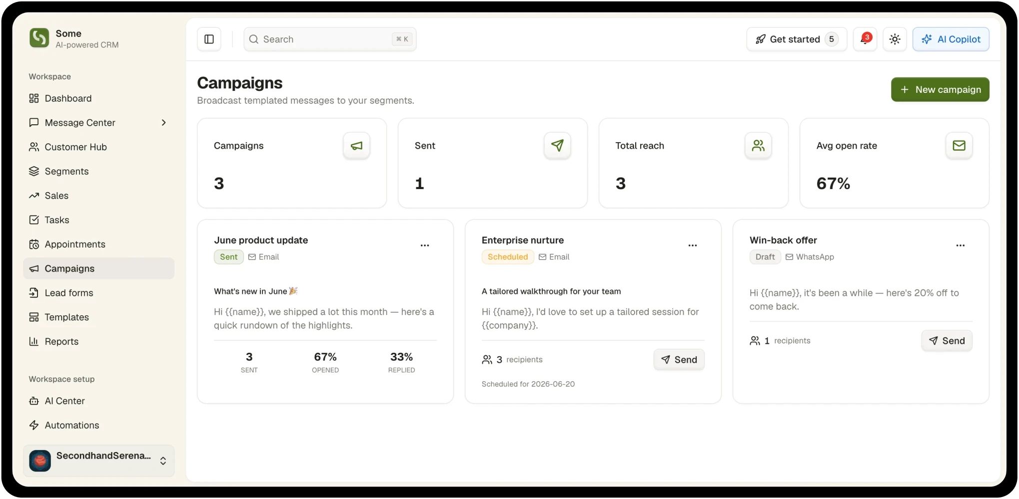 Some - CRM Platform