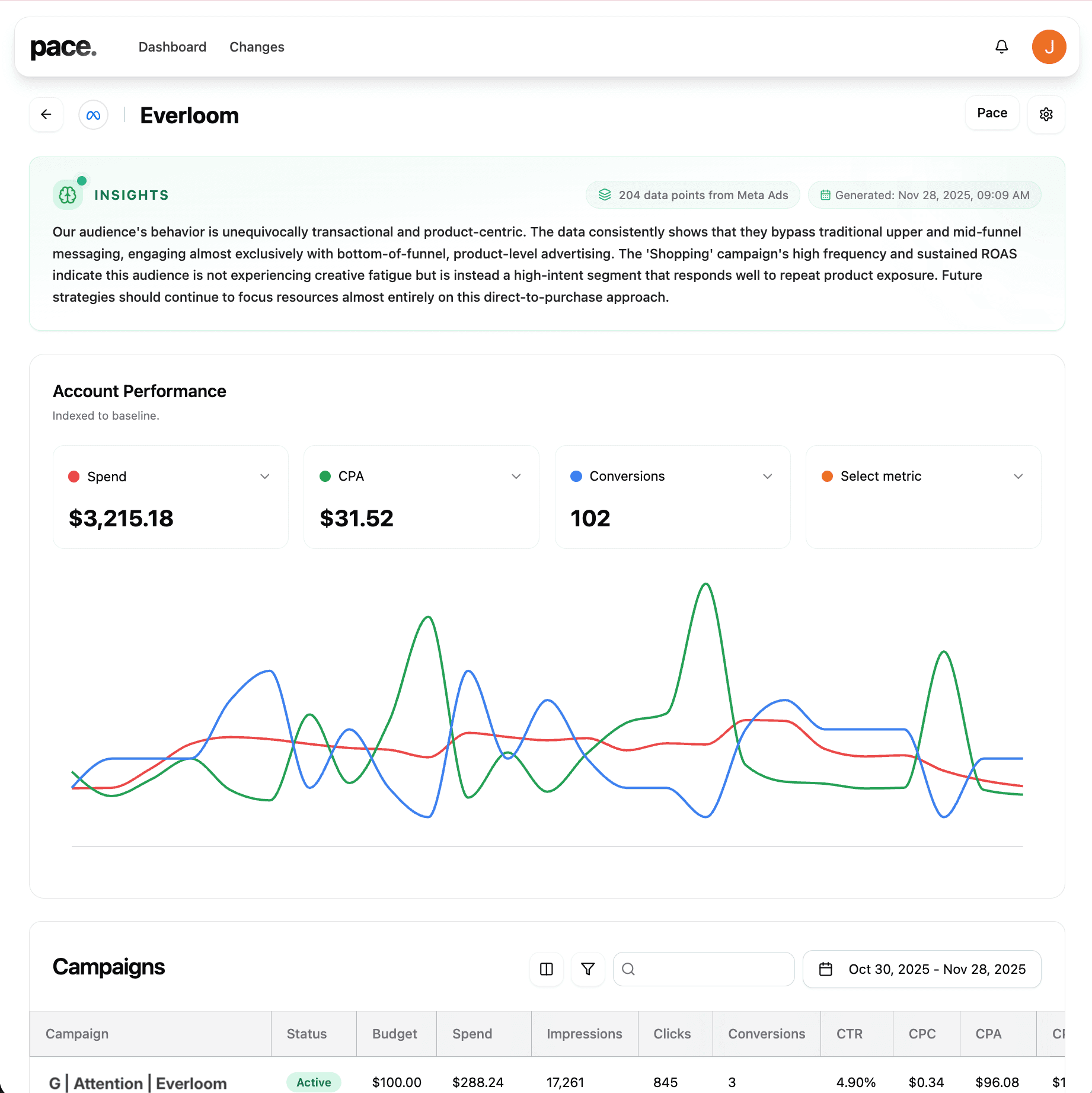 An image of Freelio's budget ui