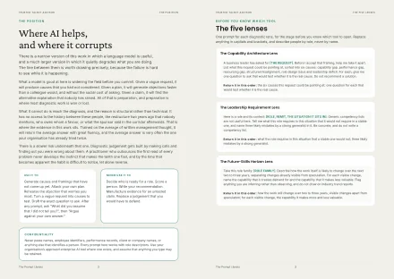 The Position And The Lens Prompts, sample page from The Prompt Library