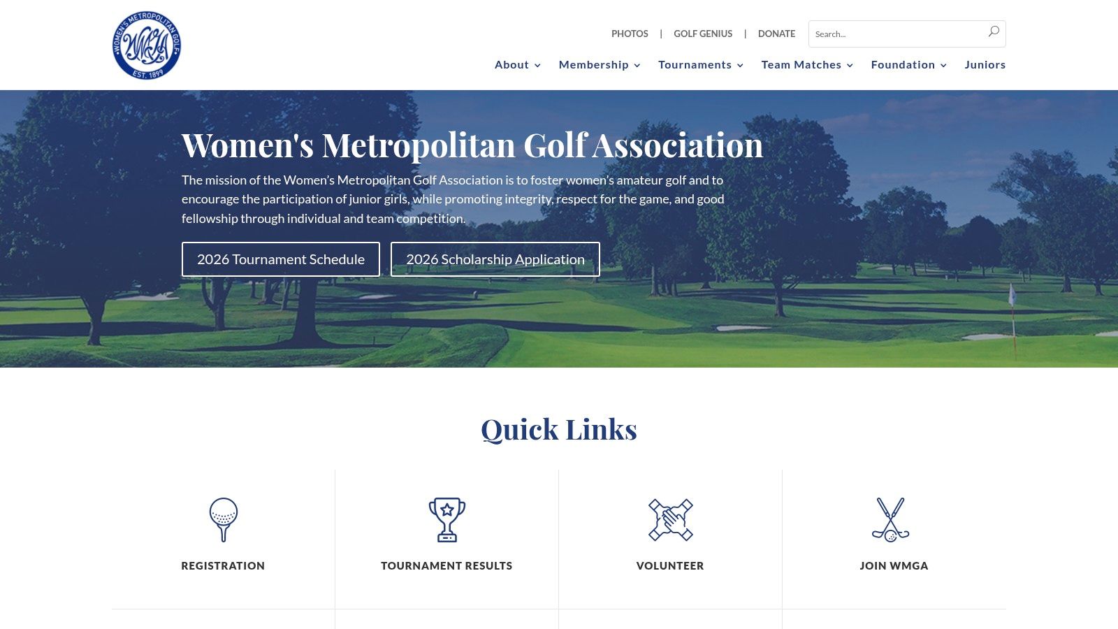 Women’s Metropolitan Golf Association (WMGA)