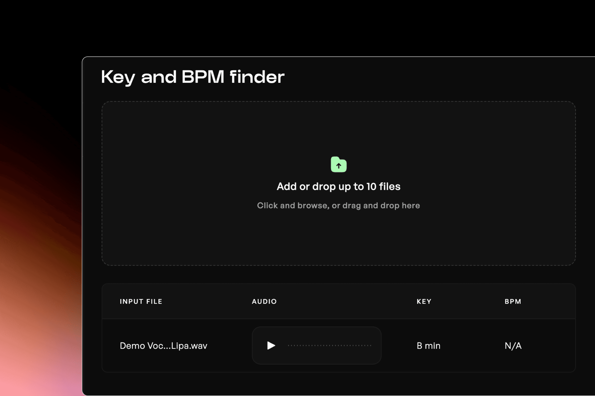 How to Use the New Key BPM Finder on Kits AI