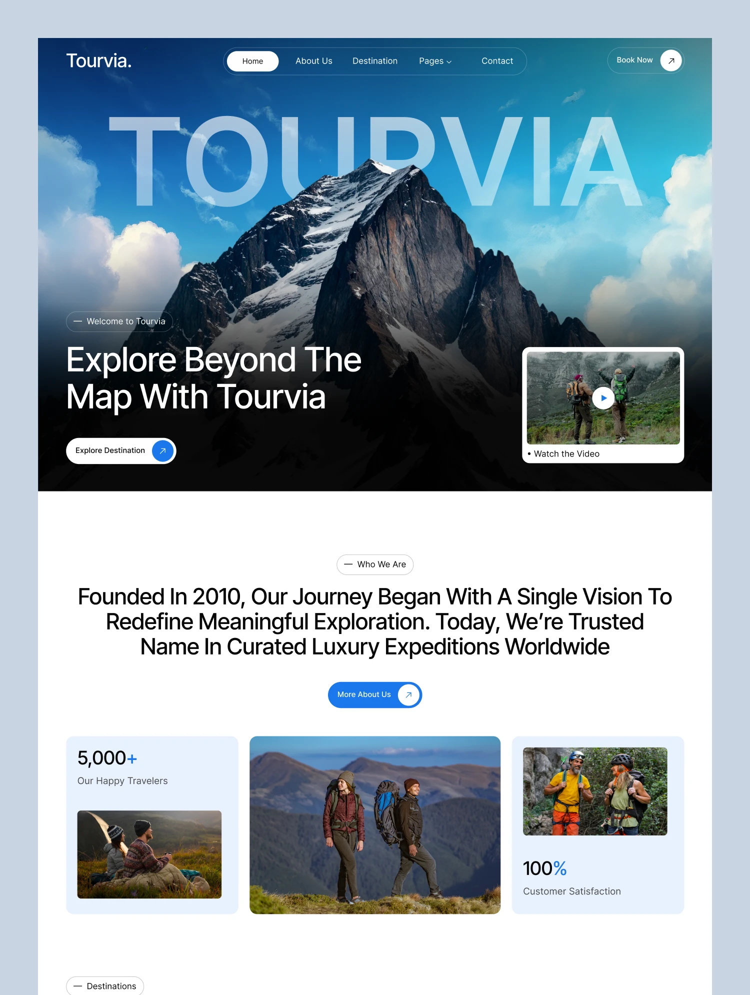 Creative agency Website Template