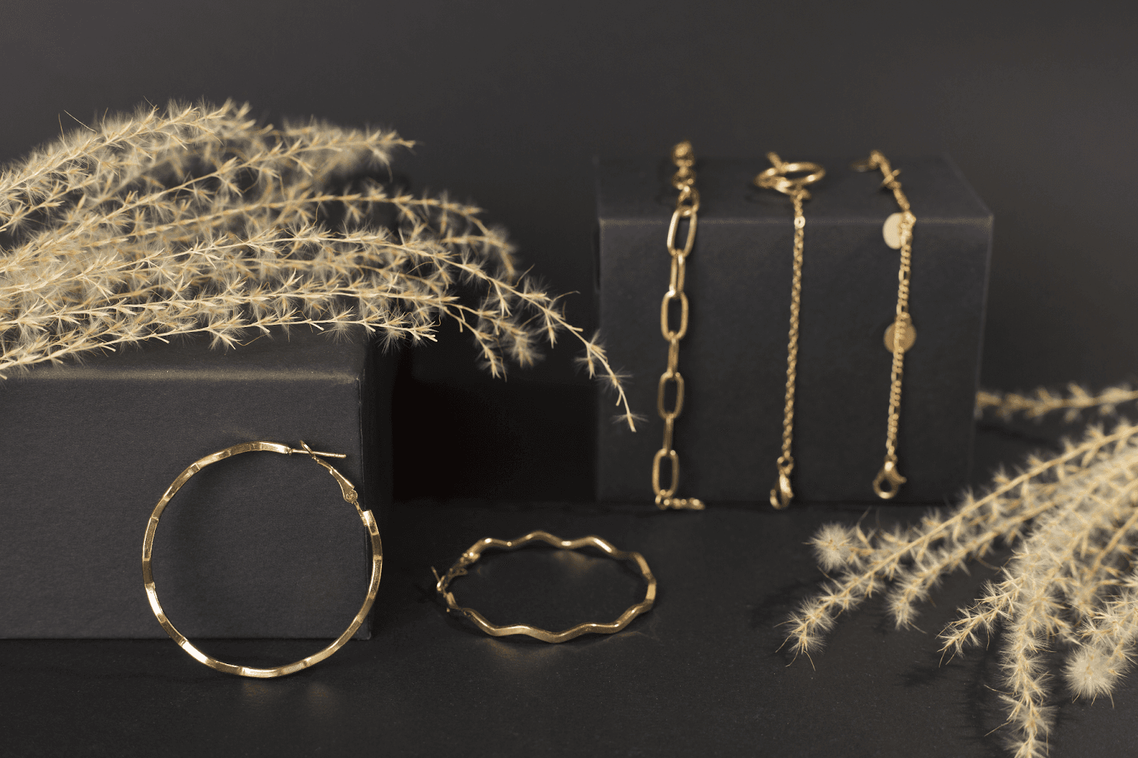 Sculptural Silhouettes and Bold Gold