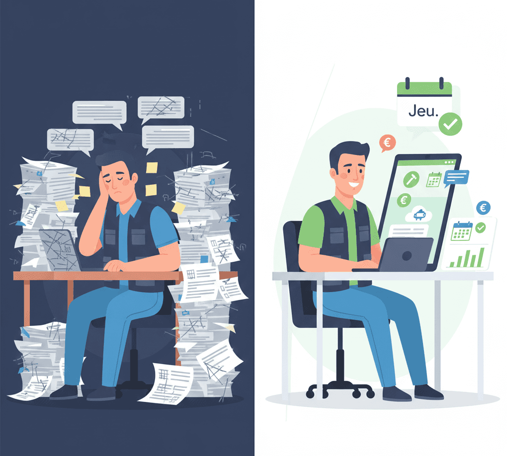 BTP : "Je veux un devis rénovation" → Comment l'IA transforme cette demande floue en visite technique qualifiée avec fiche projet complète