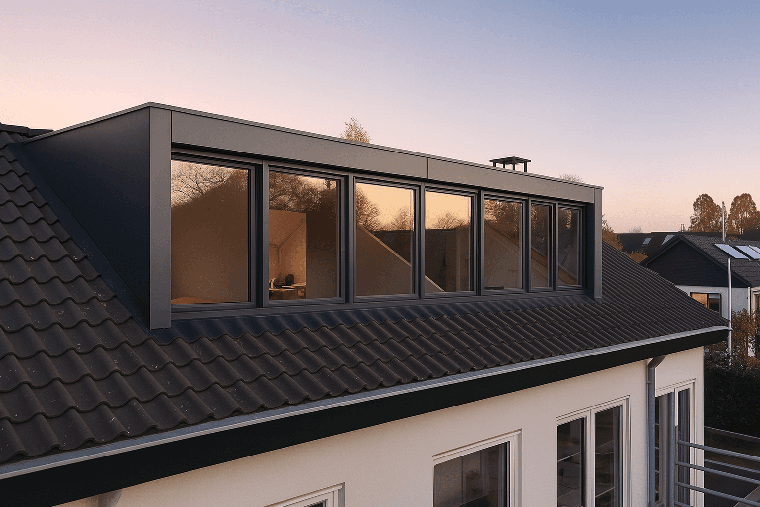 Brede dakkapel in Drenthe geplaatst door ADCM – slimme zolderrenovatie met veel daglicht