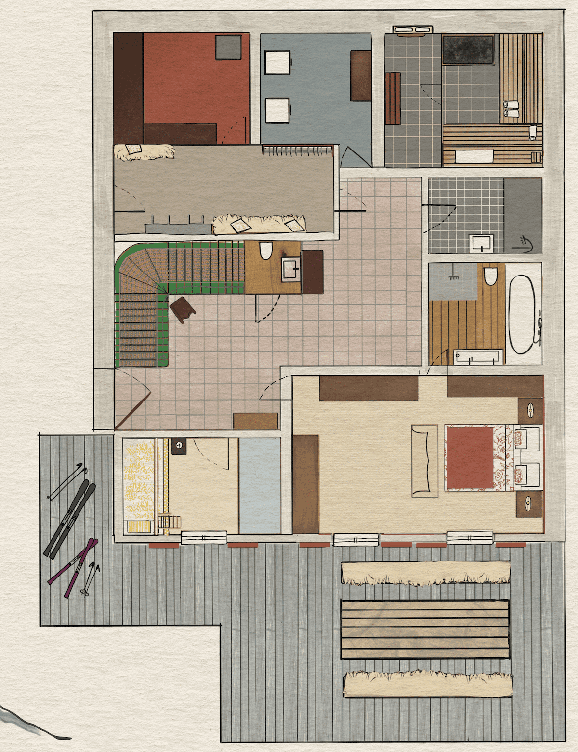 Ground Floor Chalet Michaelis