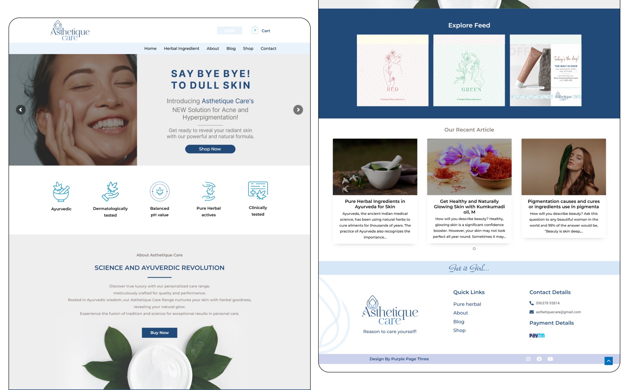 1 Happy Client Website