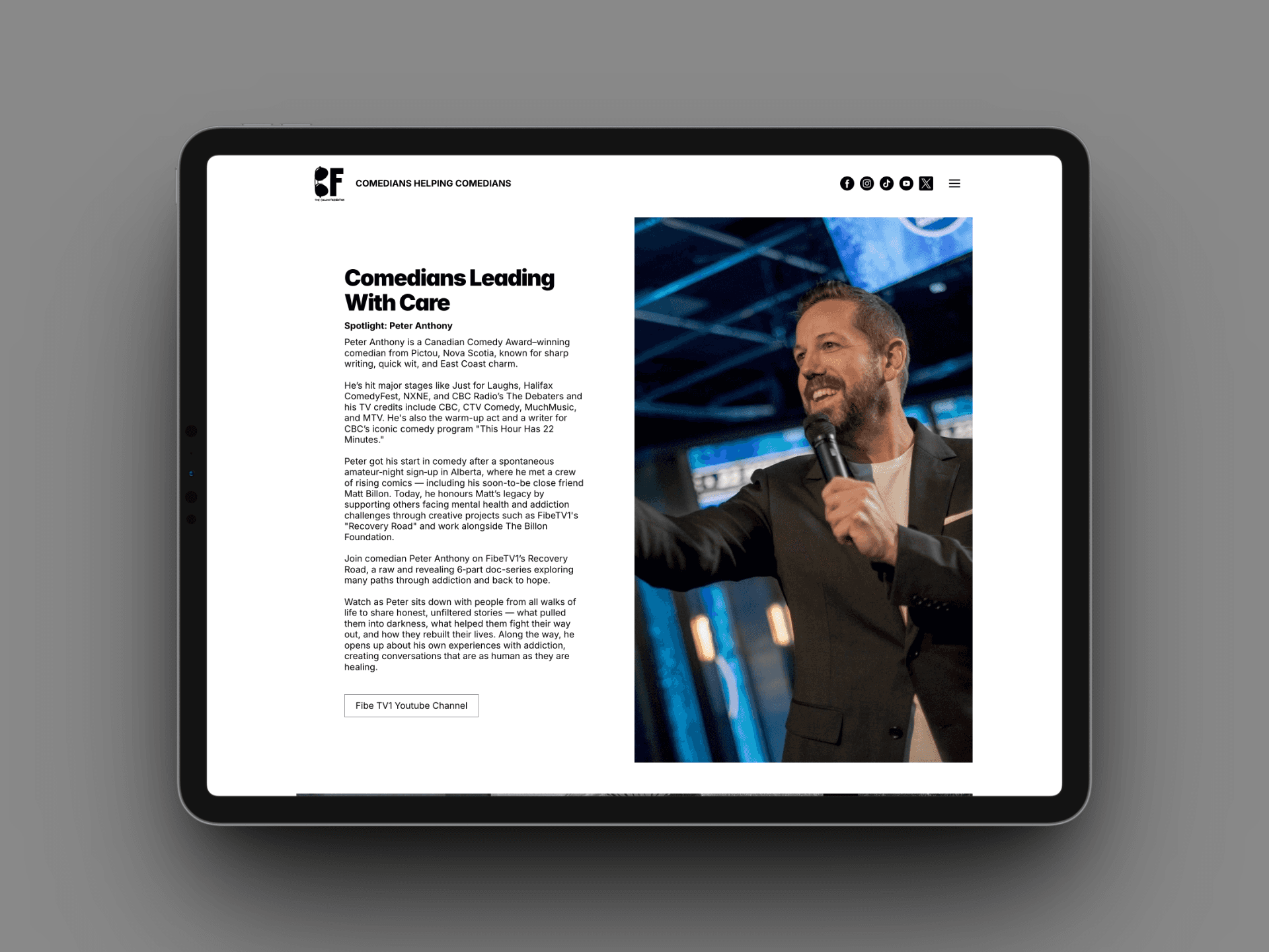 The Billon Foundation Website