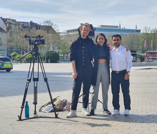 Videodreh outdoor