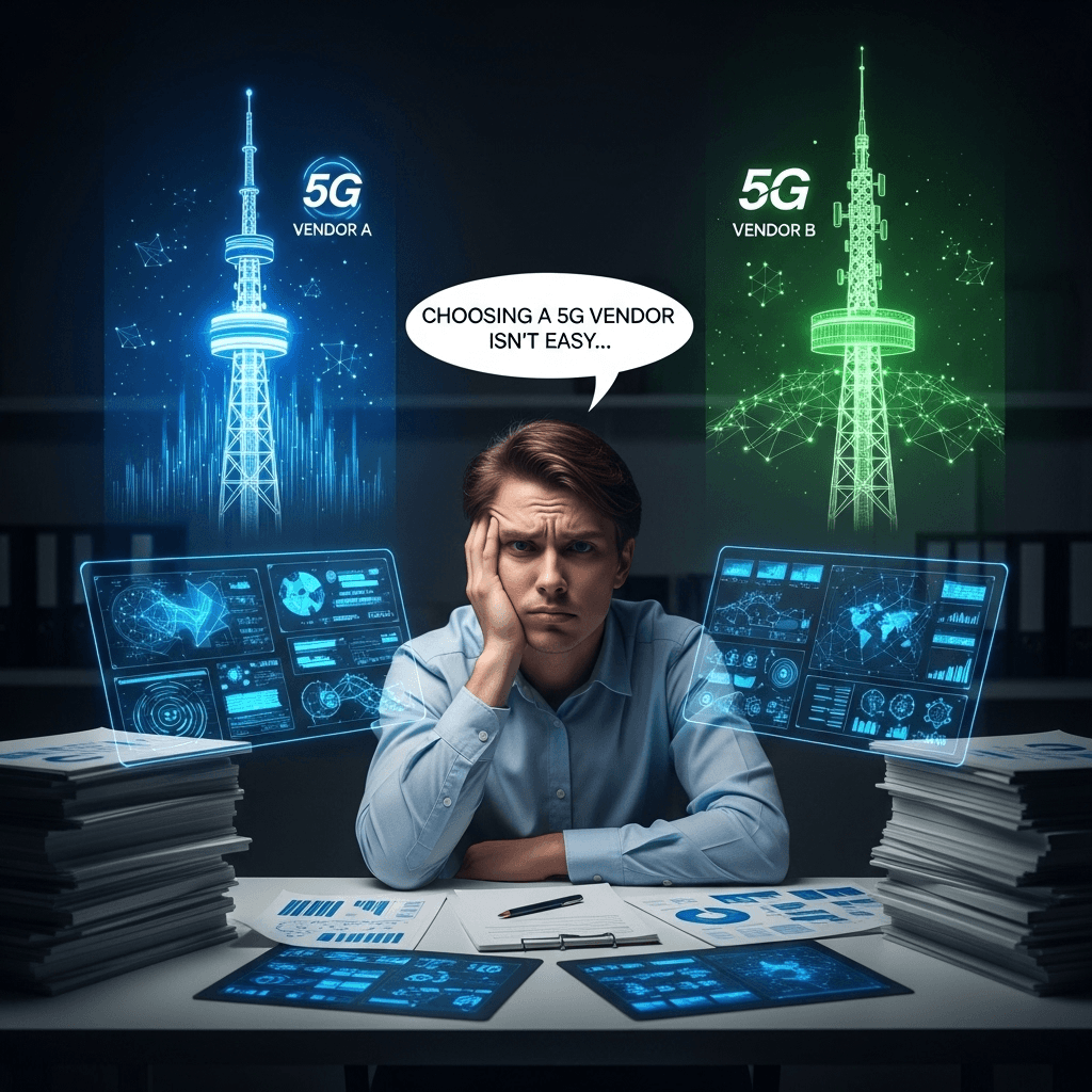 As an Operator, Choosing a 5G Vendor Isn’t Easy…