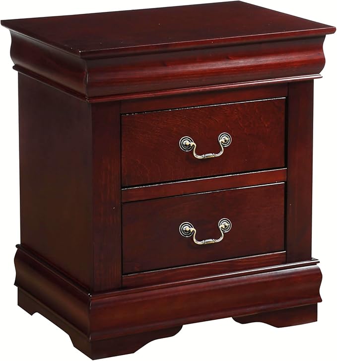 Louis philippe nightstand – A stylish and functional furniture piece, perfect for any modern home.