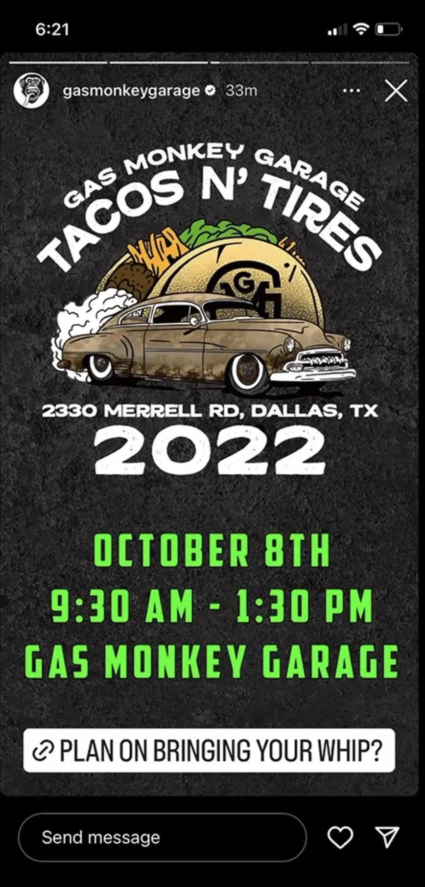 Tacos and Tires Lifestyle Image